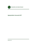 Appropriation Accounts 2017 thumbnail