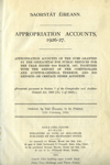 Appropriation Accounts 1926 27 thumbnail