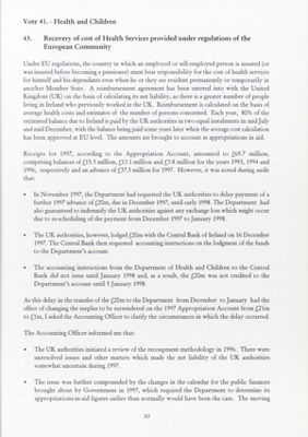 1997 Annual Report, Chapter 12 Health and Children thumbnail