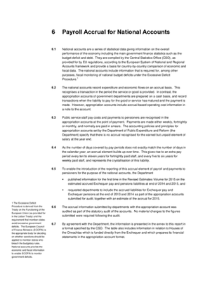 2014 Annual Report, Chapter 6: Payroll Accrual for National Accounts thumbnail