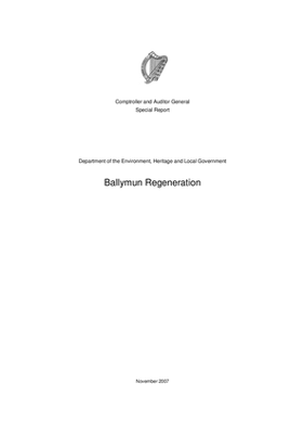 Special Report 61 Ballymun Regeneration thumbnail