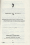 Appropriation Accounts 1986 thumbnail