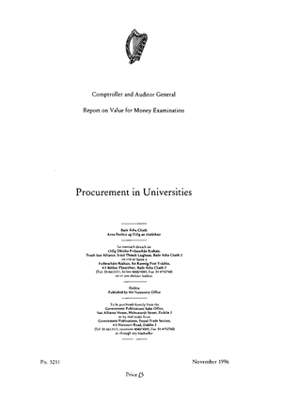 Special Report 12 Procurement in Universities thumbnail