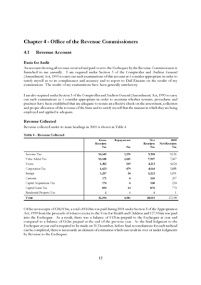 2001 Annual Report, Chapter 04 Office of the Revenue Commissioners thumbnail