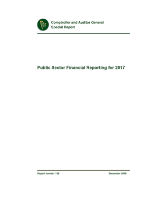 Special Report 108 Public Sector Financial Reporting for 2017 thumbnail