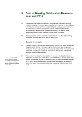 2016 Annual Report, Chapter 3: Cost of Banking Stabilisation Measures as at end 2016 thumbnail
