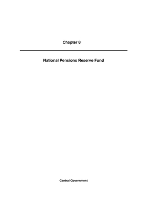 2010 Annual Report, Chapter 08 National Pensions Reserve Fund thumbnail