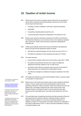 22. Taxation of rental income thumbnail