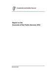 Report on the Accounts of the Public Services 2012 thumbnail