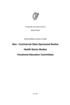 General Matters Special Report 10 Non Commercial State Sponsored Bodies Health Sector Bodies VECs thumbnail