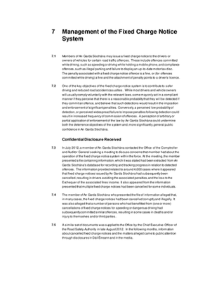 2012 Annual Report, Chapter 7: Management of the Fixed Charge Notice System thumbnail