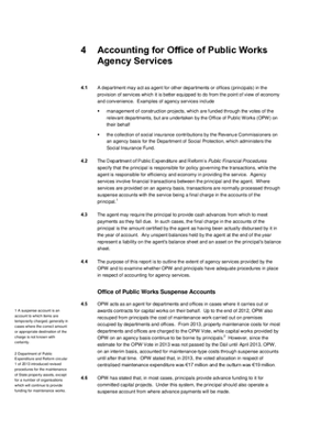 2013 Annual Report, Chapter 4: Accounting for Office of Public Works Agency Services thumbnail