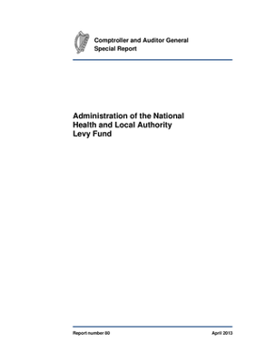 Special Report 80 Administration of National Health and Local Authority Levy Fund thumbnail