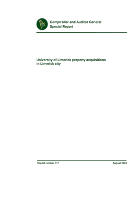 Special Report 117 University of Limerick property acquisitions in Limerick city thumbnail