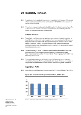 2012 Annual Report, Chapter 20: Invalidity Pension thumbnail
