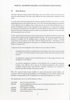 1996 Annual Report, Chapter 14 An Roinn Ealíon, Cultúir agus Gaeltachta thumbnail
