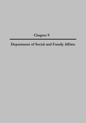 2006 Annual Report, Chapter 09 Department of Social and Family Affairs thumbnail