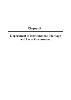 2005 Annual Report, Chapter 05 Department of Environment Heritage and Local Government thumbnail