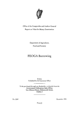 Special Report 07 FEOGA Borrowing thumbnail