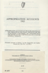 Appropriation Accounts 1983 thumbnail