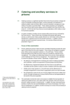 2019 Annual Report, Chapter 7, Catering and ancillary services in prisons thumbnail