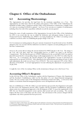 2003 Annual Report, Chapter 06 Office of the Ombudsman thumbnail