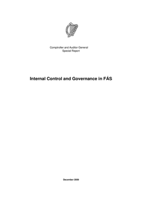 Special Report 73 Internal Control and Governance in FÁS thumbnail