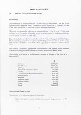 1999 Annual Report, Chapter 17 Defence thumbnail