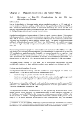 2002 Annual Report, Chapter 12 Department of Social and Family Affairs thumbnail