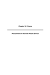 2008 Annual Report, Chapter 16 Prisons Procurement in the Irish Prison Service thumbnail