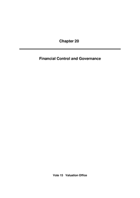 2010 Annual Report, Chapter 20 Financial Control and Governance thumbnail