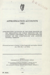 Appropriation Accounts 1985 thumbnail